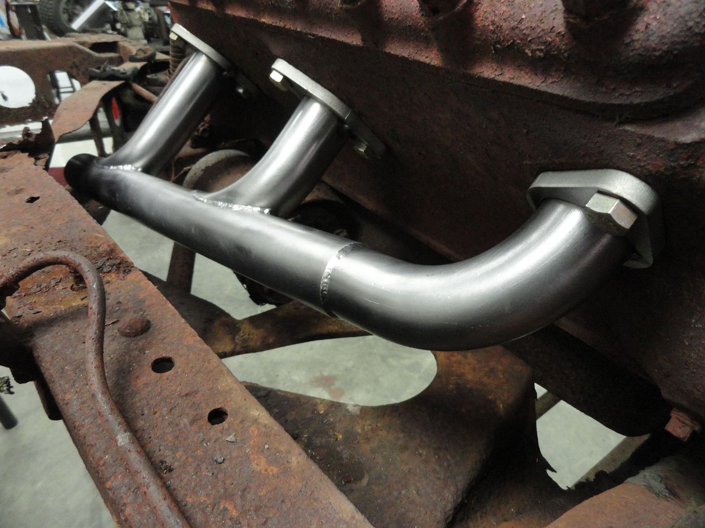 New Flathead Headers For 1939 1940 Ford The Ford Barn